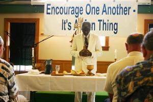 Silent Communion at the Synod Men's Conference